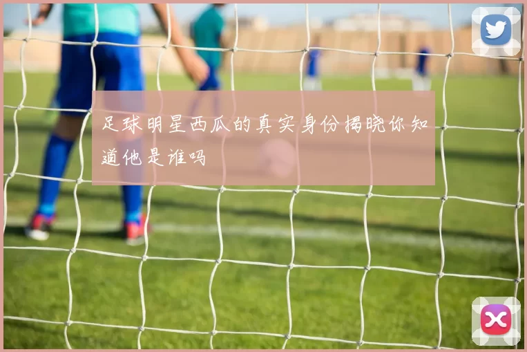 足球明星西瓜的真实身份揭晓你知道他是谁吗