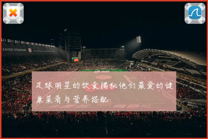 足球明星的饮食揭秘他们最爱的健康菜肴与营养搭配